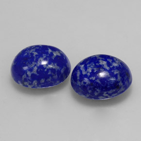 4.44 ct Blue Lapis Lazuli Stone, Natural Lapis Lazuli in Oval Cabochon Shape for Sale