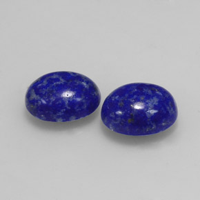 2.62 ct Blue Lapis Lazuli Stone, Natural Lapis Lazuli in Oval Cabochon Shape for Sale