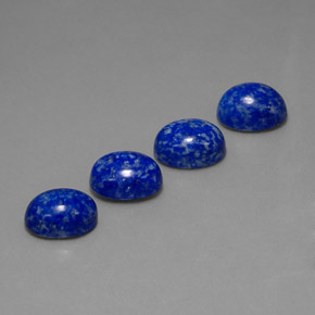 10.03 ct Blue Lapis Lazuli Gemstone, Lapis Lazuli Gem in Oval Cabochon Shape for Sale.