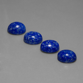 10.03 ct Blue Lapis Lazuli Stone, Natural Lapis Lazuli in Oval Cabochon Shape for Sale