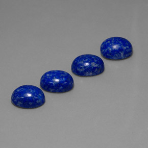 8.94 ct Blue Lapis Lazuli Gemstone, Lapis Lazuli Gem in Oval Cabochon Shape for Sale.