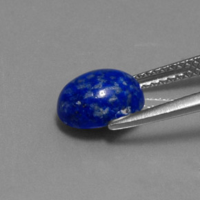 Lapis Lazuli Gemstone in 9 x 7 mm (calibrated) Size for Sale, Lapis Lazuli Stone in Royal Blue Color