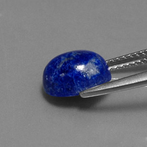 Lapis Lazuli Gemstone in 9.2 x 7.3 mm Size for Sale, Lapis Lazuli Stone in Royal Blue Color