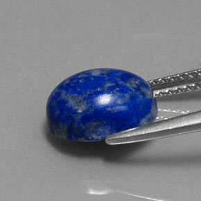 Lapis Lazuli Gemstone in 10 x 8 mm (calibrated) Size for Sale, Lapis Lazuli Stone in Royal Blue Color