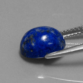 Lapis Lazuli Gemstone in 10 x 8 mm (calibrated) Size for Sale, Lapis Lazuli Stone in Royal Blue Color