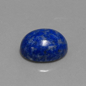 3.22 ct Blue Lapis Lazuli Stone, Natural Lapis Lazuli in Oval Cabochon Shape for Sale