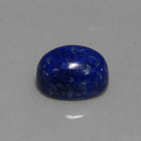 2.89 ct Blue Lapis Lazuli Stone, Natural Lapis Lazuli in Oval Cabochon Shape for Sale
