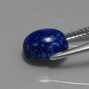 Lapis Lazuli Gemstone in 9 x 7 mm (calibrated) Size for Sale, Lapis Lazuli Stone in Royal Blue Color