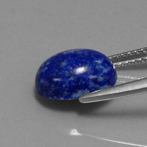 Lapis Lazuli Gemstone in 10 x 8 mm (calibrated) Size for Sale, Lapis Lazuli Stone in Royal Blue Color