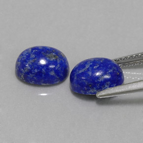 Lapis Lazuli Gemstone in 8.1 x 6.4 mm Size for Sale, Lapis Lazuli Stone in Royal Blue Color