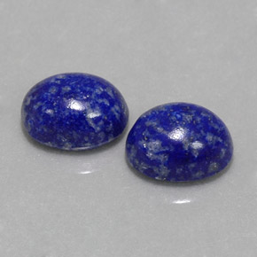 3.29 ct Blue Lapis Lazuli Stone, Natural Lapis Lazuli in Oval Cabochon Shape for Sale