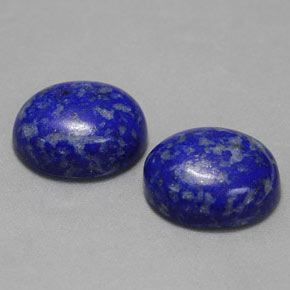 5.50 ct Blue Lapis Lazuli Stone, Natural Lapis Lazuli in Oval Cabochon Shape for Sale