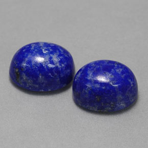 4.18 ct Blue Lapis Lazuli Stone, Natural Lapis Lazuli in Oval Cabochon Shape for Sale
