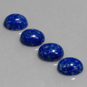 Lapis Lazuli Gemstone in 8 x 6 mm (calibrated) Size for Sale, Lapis Lazuli Stone in Royal Blue Color