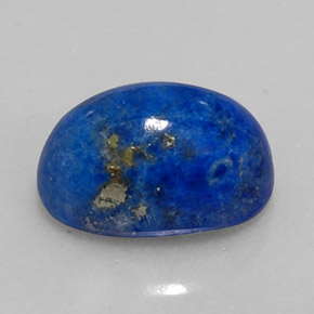 5.85 ct Blue Lapis Lazuli Stone, Natural Lapis Lazuli in Oval Cabochon Shape for Sale