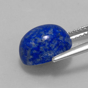 Lapis Lazuli Gemstone in 10 x 8 mm (calibrated) Size for Sale, Lapis Lazuli Stone in Royal Blue Color