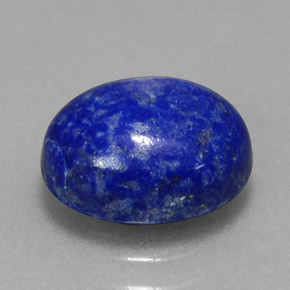 3.13 ct Blue Lapis Lazuli Stone, Natural Lapis Lazuli in Oval Cabochon Shape for Sale