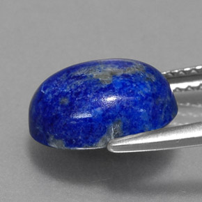 Lapis Lazuli Gemstone in 10 x 8 mm (calibrated) Size for Sale, Lapis Lazuli Stone in Royal Blue Color