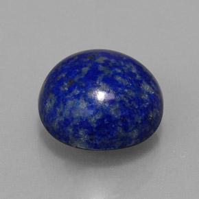 5.82 ct Blue Lapis Lazuli Stone, Natural Lapis Lazuli in Round Cabochon Shape for Sale