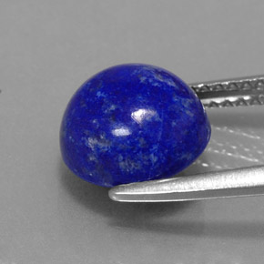 Lapis Lazuli Gemstone in 9 mm (calibrated) Size for Sale, Lapis Lazuli Stone in Royal Blue Color