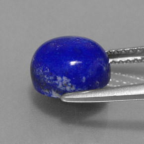 Lapis Lazuli Gemstone in 9 mm (calibrated) Size for Sale, Lapis Lazuli Stone in Royal Blue Color