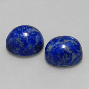 8.63 ct Blue Lapis Lazuli Stone, Natural Lapis Lazuli in Oval Cabochon Shape for Sale