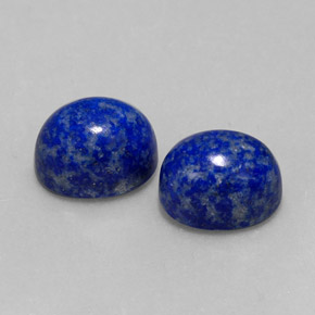 8.96 ct Blue Lapis Lazuli Stone, Natural Lapis Lazuli in Oval Cabochon Shape for Sale