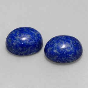 9.16 ct Blue Lapis Lazuli Stone, Natural Lapis Lazuli in Oval Cabochon Shape for Sale