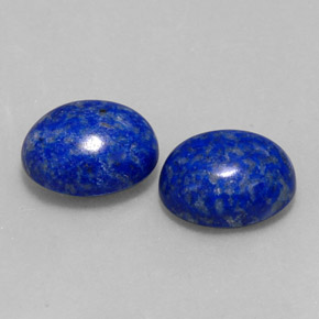 8.25 ct Blue Lapis Lazuli Stone, Natural Lapis Lazuli in Oval Cabochon Shape for Sale