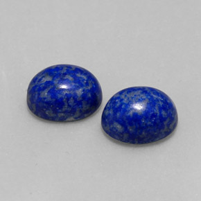 6.68 ct Blue Lapis Lazuli Stone, Natural Lapis Lazuli in Oval Cabochon Shape for Sale