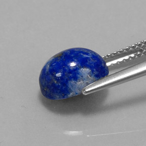 Lapis Lazuli Gemstone in 9 x 7 mm (calibrated) Size for Sale, Lapis Lazuli Stone in Royal Blue Color