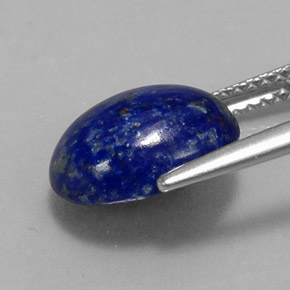 Lapis Lazuli Gemstone in 11 x 9 mm (calibrated) Size for Sale, Lapis Lazuli Stone in Royal Blue Color