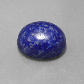 3.62 ct Blue Lapis Lazuli Stone, Natural Lapis Lazuli in Oval Cabochon Shape for Sale