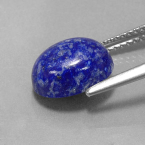 Lapis Lazuli Gemstone in 10 x 8 mm (calibrated) Size for Sale, Lapis Lazuli Stone in Royal Blue Color