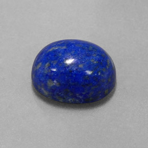 3.73 ct Blue Lapis Lazuli Stone, Natural Lapis Lazuli in Oval Cabochon Shape for Sale