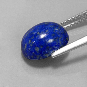 Lapis Lazuli Gemstone in 10 x 8 mm (calibrated) Size for Sale, Lapis Lazuli Stone in Royal Blue Color