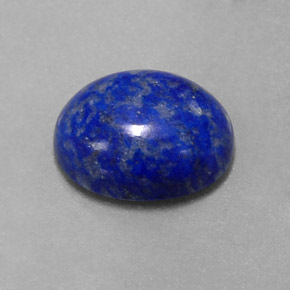 3.72 ct Blue Lapis Lazuli Stone, Natural Lapis Lazuli in Oval Cabochon Shape for Sale