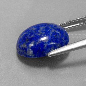 Lapis Lazuli Gemstone in 11 x 9 mm (calibrated) Size for Sale, Lapis Lazuli Stone in Royal Blue Color