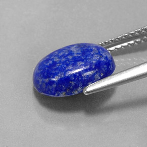Lapis Lazuli Gemstone in 10 x 8 mm (calibrated) Size for Sale, Lapis Lazuli Stone in Royal Blue Color