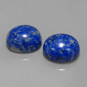 7.51 ct Blue Lapis Lazuli Stone, Natural Lapis Lazuli in Oval Cabochon Shape for Sale
