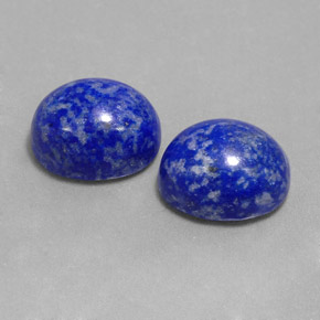 7.47 ct Blue Lapis Lazuli Stone, Natural Lapis Lazuli in Oval Cabochon Shape for Sale