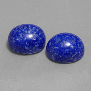8.20 ct Blue Lapis Lazuli Stone, Natural Lapis Lazuli in Oval Cabochon Shape for Sale