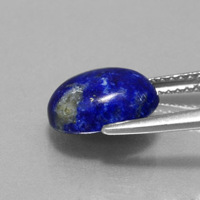 Lapis Lazuli Gemstone in 10 x 8 mm (calibrated) Size for Sale, Lapis Lazuli Stone in Royal Blue Color