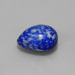 2.52 ct Blue Lapis Lazuli Stone, Natural Lapis Lazuli in Pear Cabochon Shape for Sale