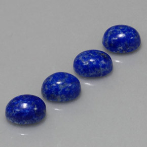7.13 ct Blue Lapis Lazuli Stone, Natural Lapis Lazuli in Oval Cabochon Shape for Sale