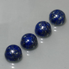 10.70 ct Blue Lapis Lazuli Stone, Natural Lapis Lazuli in Round Cabochon Shape for Sale