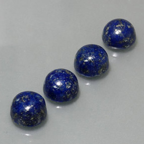 10.99 ct Blue Lapis Lazuli Stone, Natural Lapis Lazuli in Round Cabochon Shape for Sale
