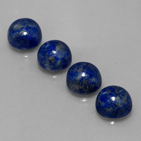 10.20 ct Blue Lapis Lazuli Stone, Natural Lapis Lazuli in Round Cabochon Shape for Sale