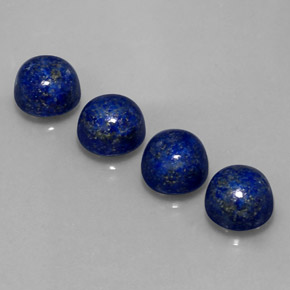 10.48 ct Blue Lapis Lazuli Stone, Natural Lapis Lazuli in Round Cabochon Shape for Sale