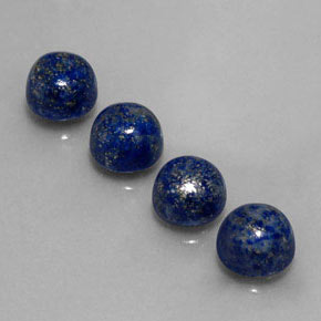 11.30 ct Blue Lapis Lazuli Gemstone, Lapis Lazuli Gem in Round Cabochon Shape for Sale.